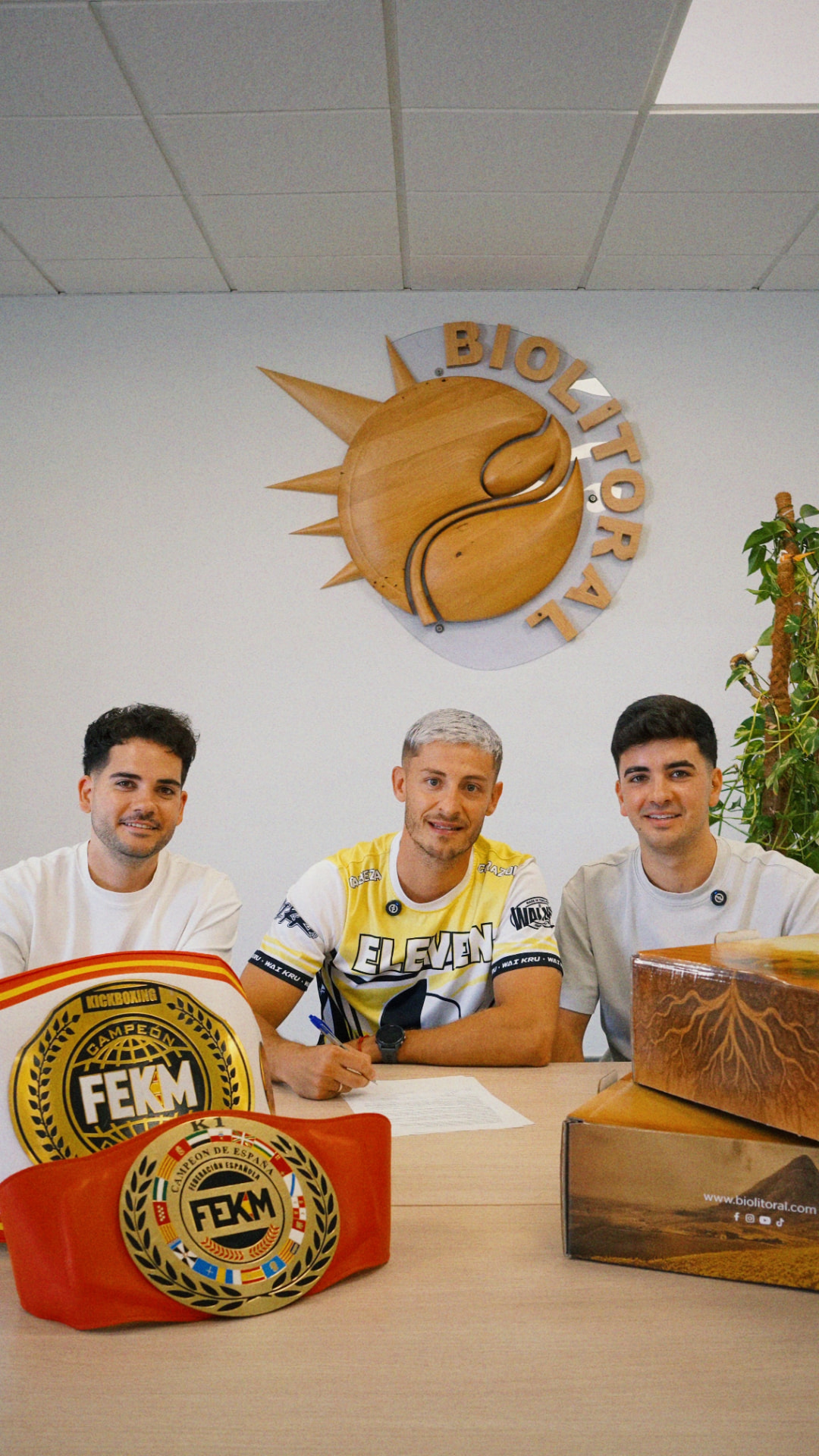 BioLitoral, patrocinador oficial del boxeador Álex Robles
