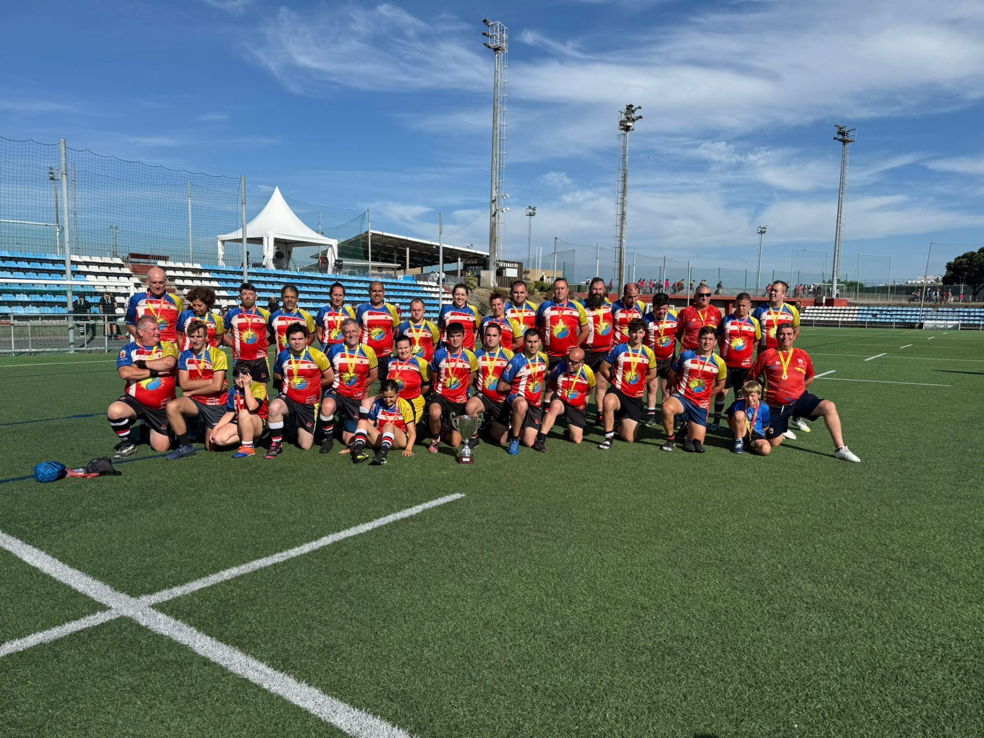 URA Clan, campeón de España y de la Liga de Rugby Inclusivo