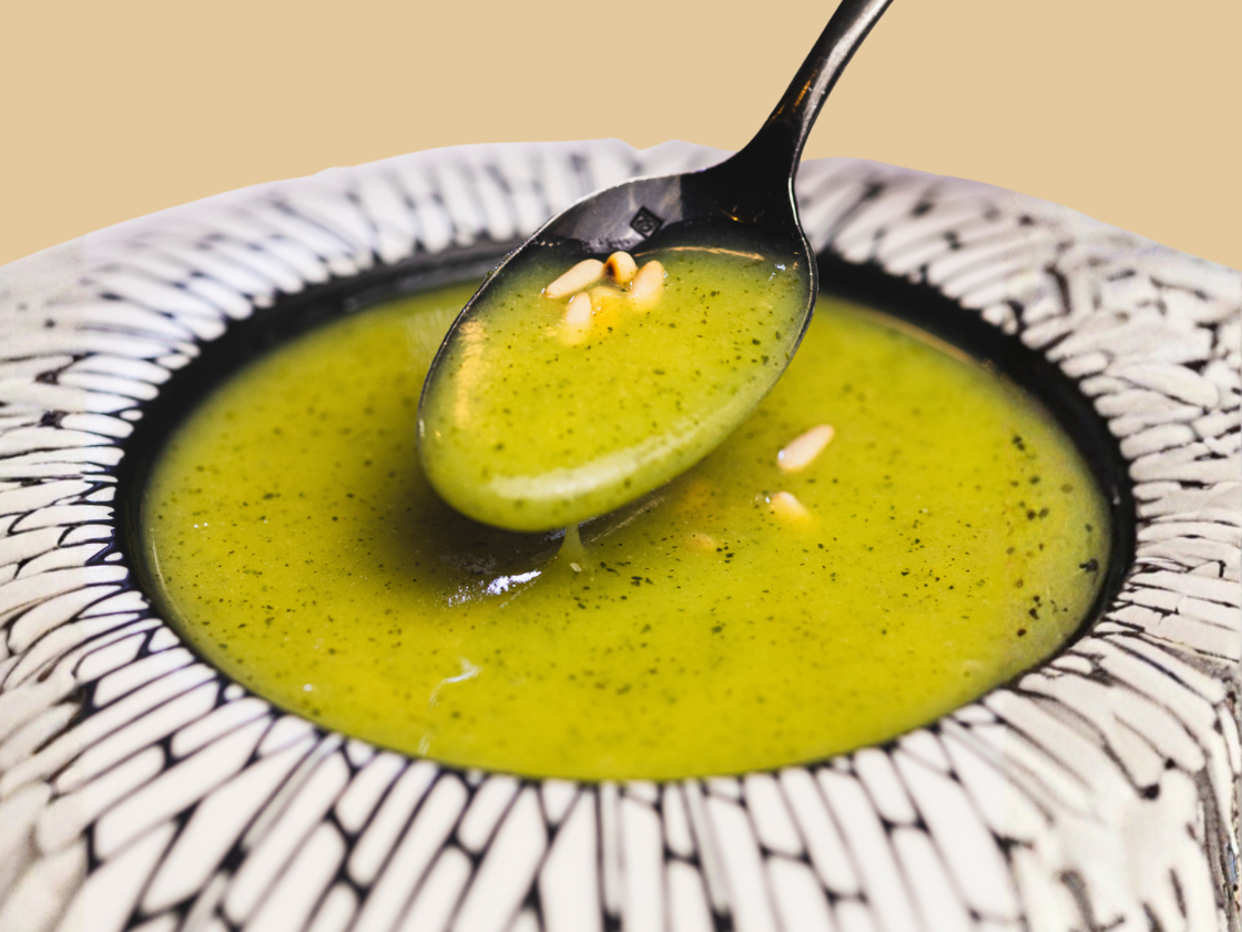 Crema de calabacín ecológico