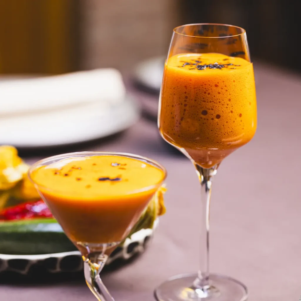 Receta de Espuma de Pimientos Rojos Asados