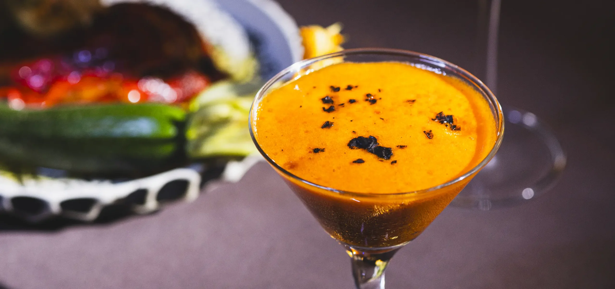 Espuma de Pimientos Rojos Asados