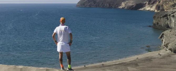 Imagen del entreno solidario organizado por Biolitoral y Fran TractorMMan en apoyo a la lucha contra la leucemia infantil