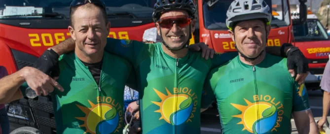 El equipo de Biolitoral participa en la XIII carrera MTB Bomberos del Levante Almeriense en los paisajes de Sierra Cabrera, Turre (Almería)